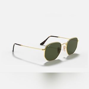 RayBan hexagon flat sunglasses